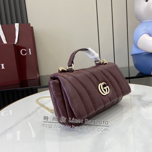Gucci專櫃古馳最新款Milano系列迷你肩背包女士手提包 jh2391型號：806017